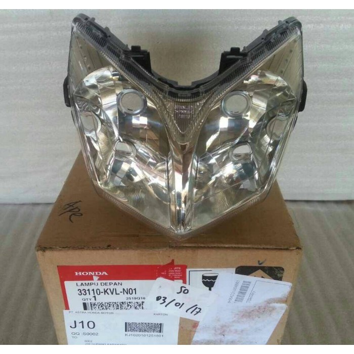 REFLEKTOR SUPRA X 125 07/KVL AHM// REFLEKTOR LAMPU DEPAN SUPRA X 125 2007 KVL ASLI ORIGINAL AHM 3311