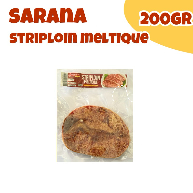 

Sarana Striploin Meltique 200Gr // Daging Steak // Daging meltiq