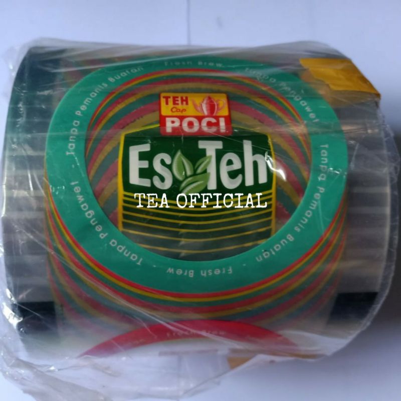 PLASTIK SEALER TEH POCI / PLASTIK SEALER TEH CAP POCI / PLASTIK SEALER / LID CUP SEALER TEH