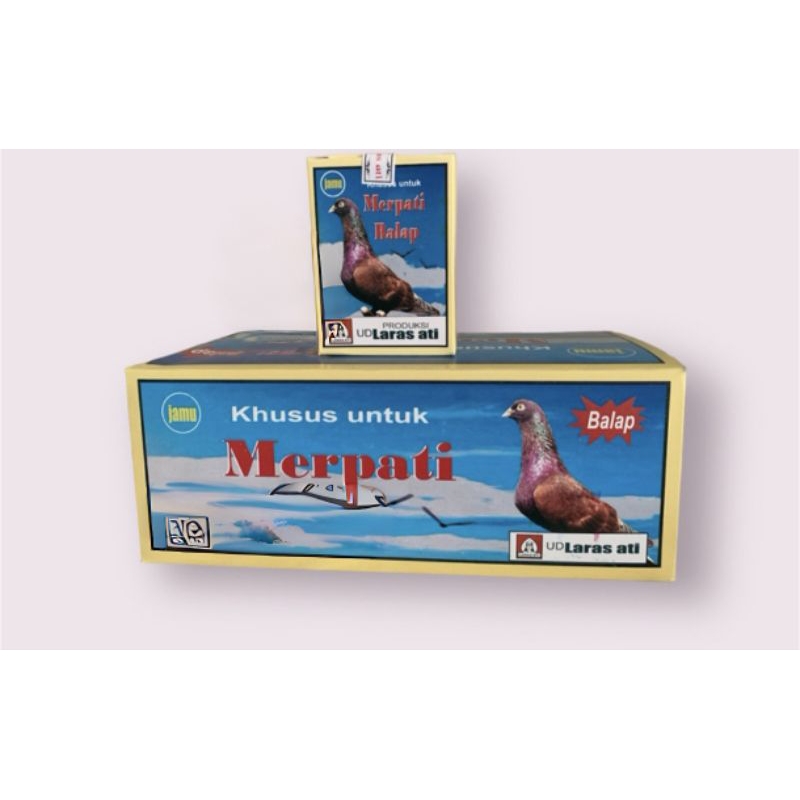 LARASATI MERPATI JAMU SUPLEMEN HERBAL MERPATI BALAP POS KOLONG ISI 10 PICS