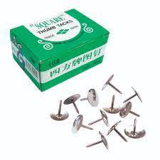 

PAKU PAYUNG/ PAKU PINES SILVER / 50PG Square Thumb Tack