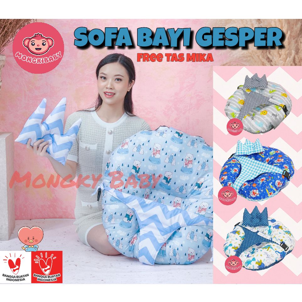 Sofa Bed Safety Belt / Sofa Bayi Gesper Pengaman / Baby Louncer Sabuk