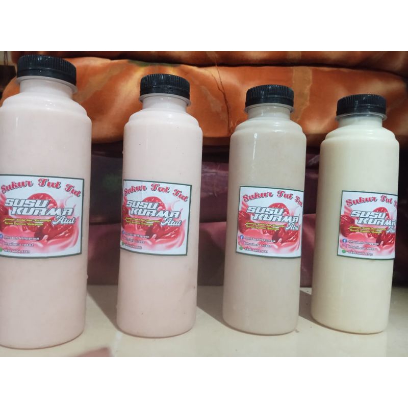 

sukur tul tul, susu kurma atul, 250ml, dari kurma asli