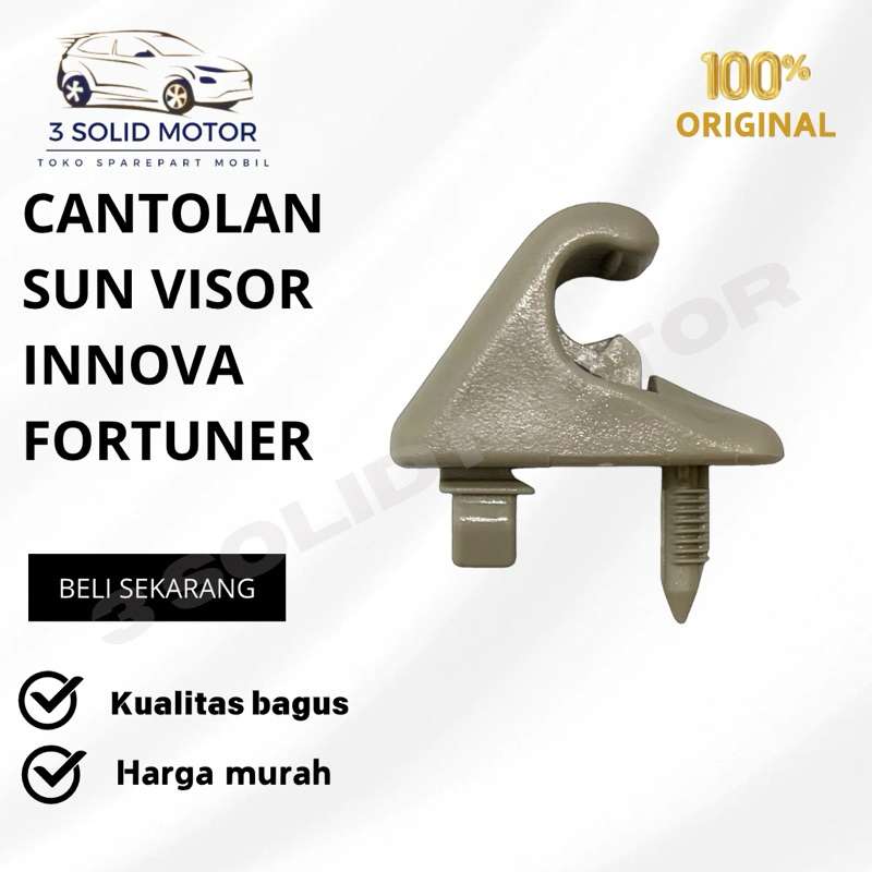CANTOLAN SUN VISOR INNOVA FORTUNER