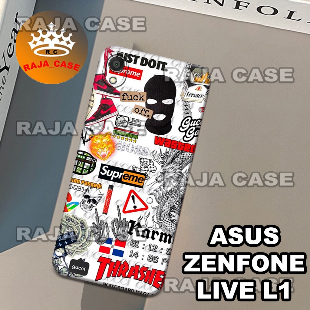 Rc12/Softase karet ASUS ZENFONE LIVE L1 - Motif Cowok  - Case Hp ASUS ZENFONE LIVE L1  - Casing ASUS