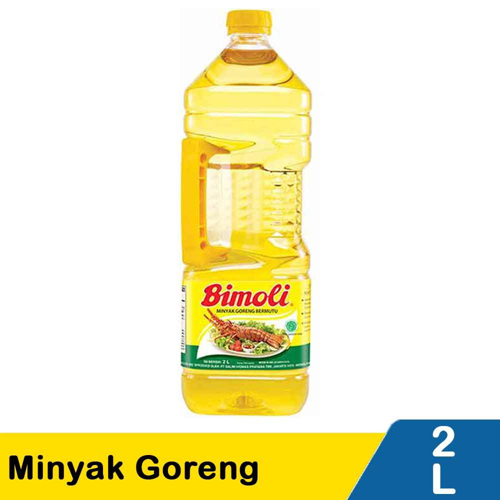 Bimoli Minyak Goreng Botol 2 Liter – Minyak Sawit Berkualitas, Jernih & Tahan Panas