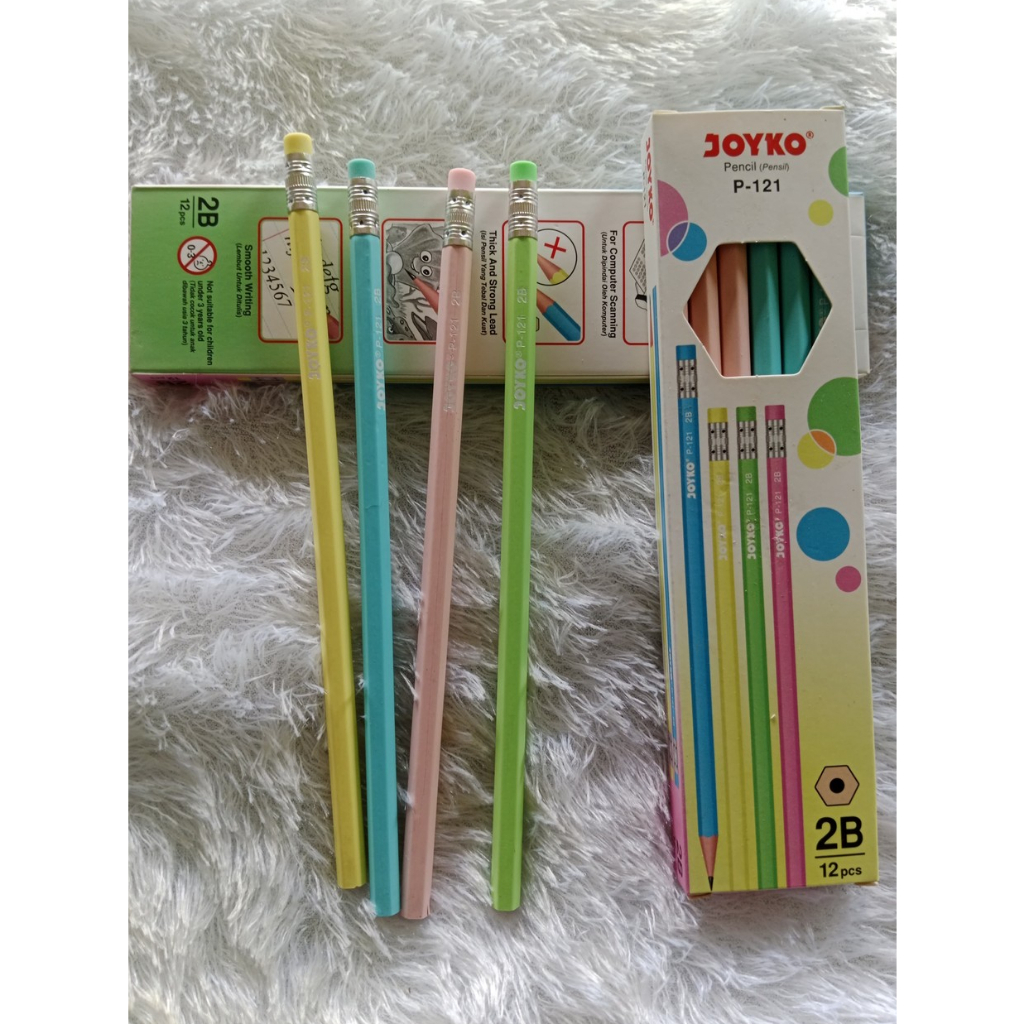 

PENSIL JOYKO 2B P-121 Pastel