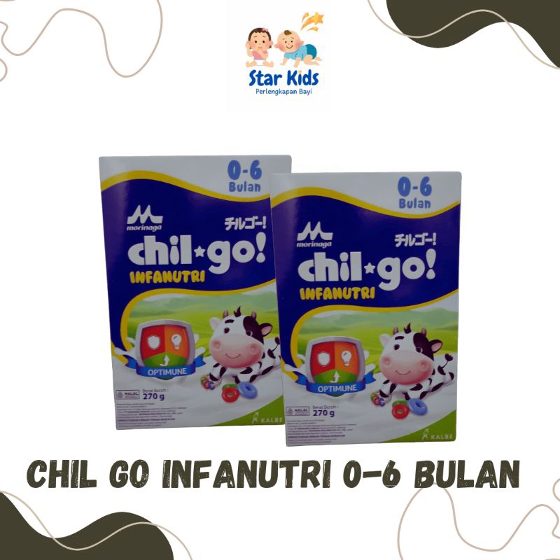 

Morinaga Chil go! infanutri 0-6 Bulan 270 gram