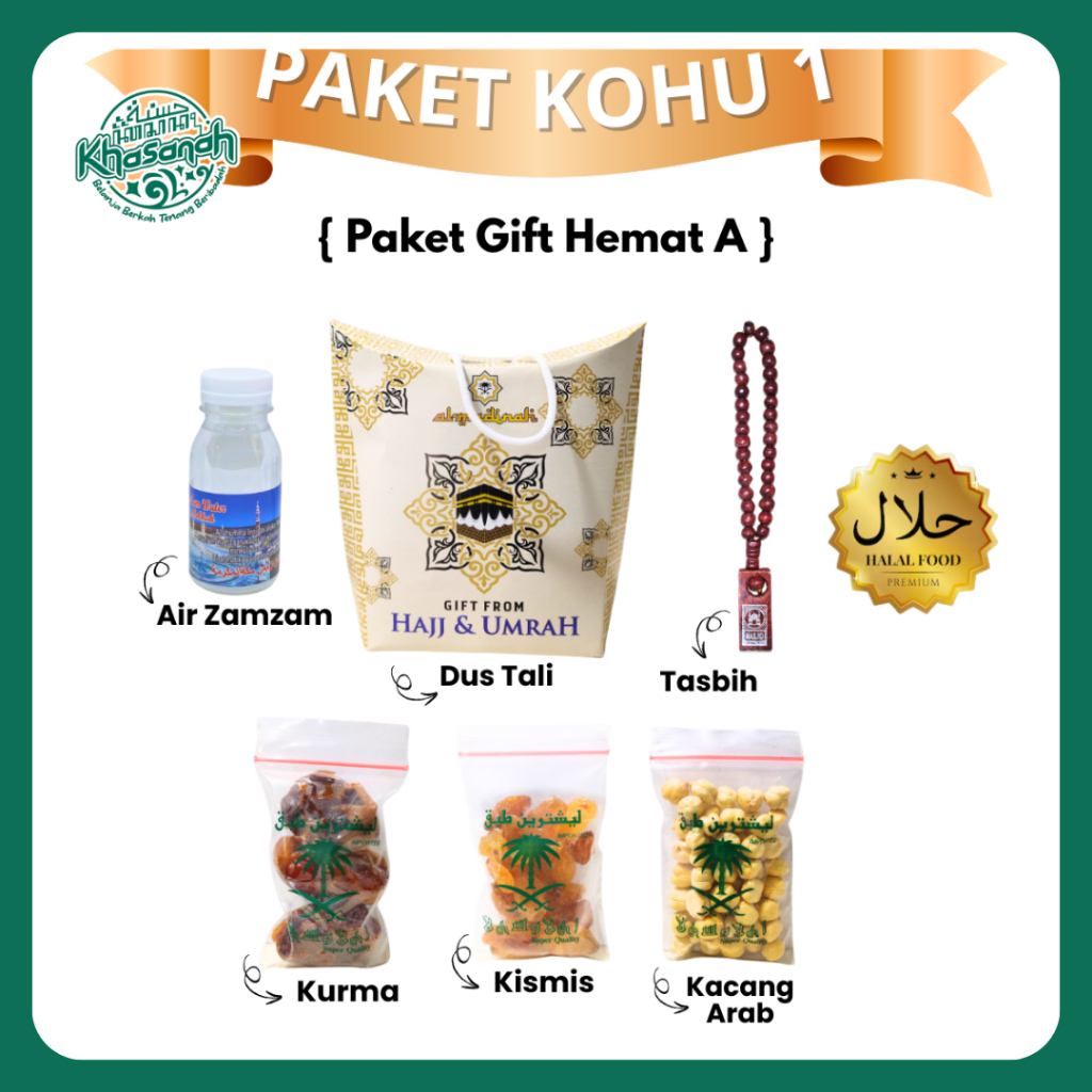 

[ KOHU ] Paket Gift Hemat Oleh-oleh Haji Umrah Hampers