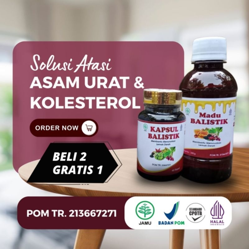 MADU ASAM URAT HERBAL / MADU KAPSUL BALIZTIX
