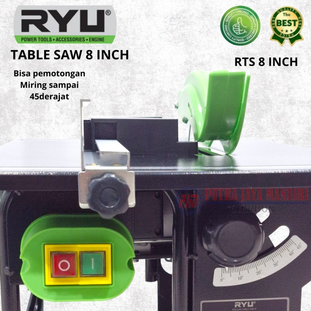 Tekiro Ryu RTS 8 Table Saw 8 Inch / Mesin Gergaji Kayu Meja