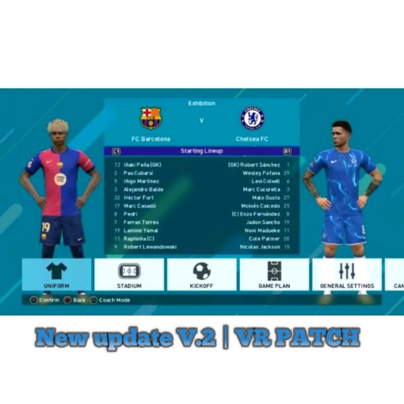 New Efootball 2025 PS3 | VR PATCH WINTER | PS3 CFW/HEN