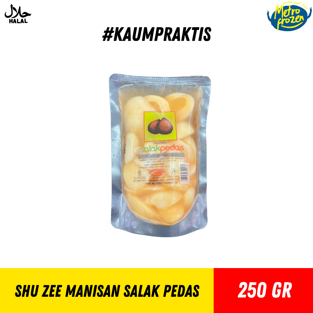 

SHU ZEE Manisan Salak Pedas & Salak Manis 250gr //manisan salak manis //manisan salak pedas //pencokan buah