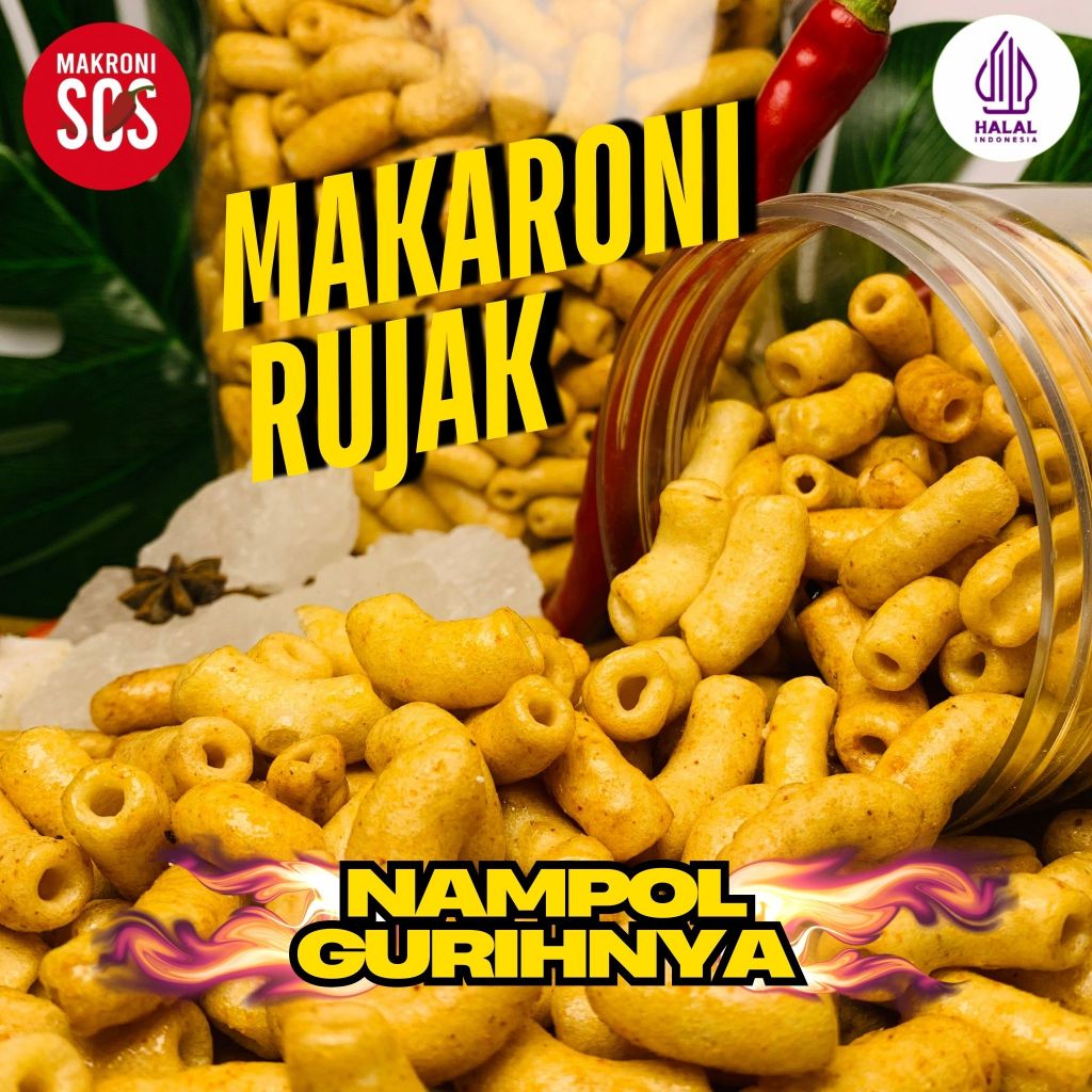 

Maknyuss1 Makaroni Sos - 500Gr Makaroni Rujak Pedas Manis Gurih