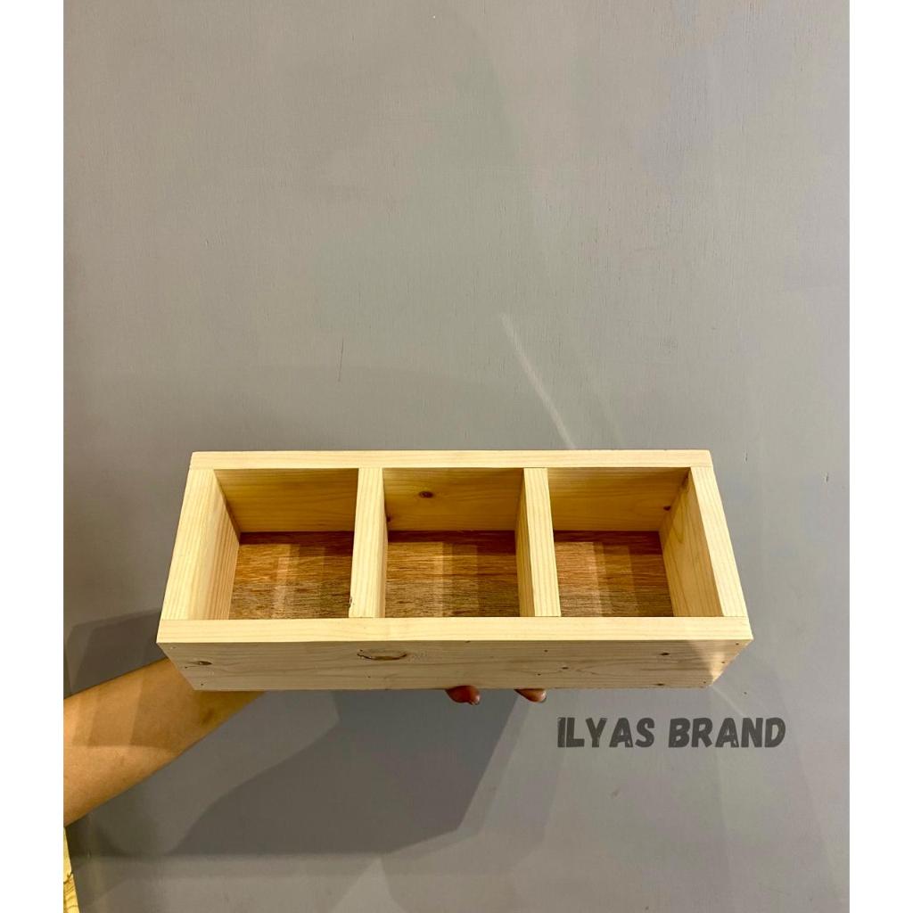 Tempat Botol Bumbu Dapur | Box Acessories | Box Alat Tulis Serbaguna