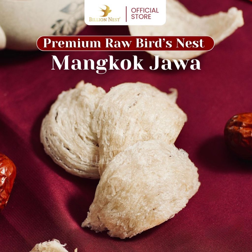 

Billion Nest - Sarang Burung Walet Mangkok Jawa - 500 GRAM