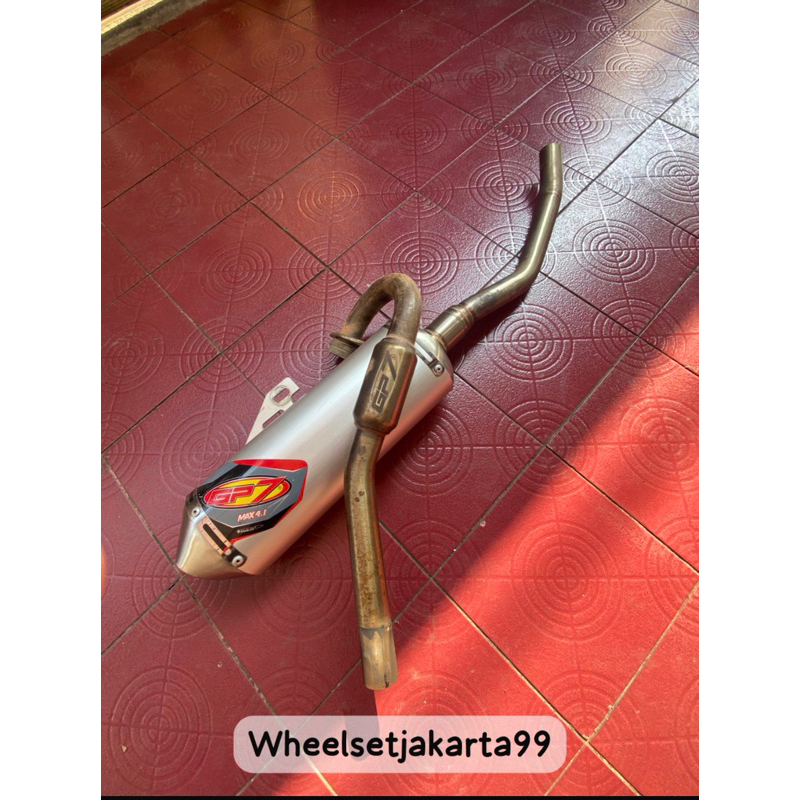 knalpot crf150 gp7 Original