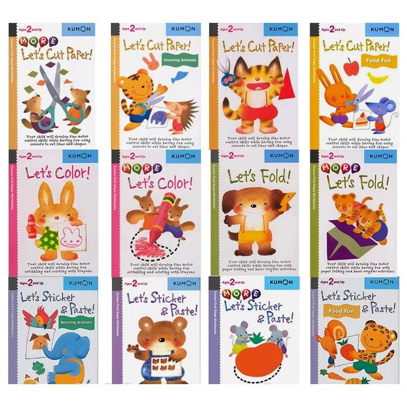 

KUMON FIRST STEPS WORKBOOKS AGES 2 AND UP(READY STOCK) 1 BUKU