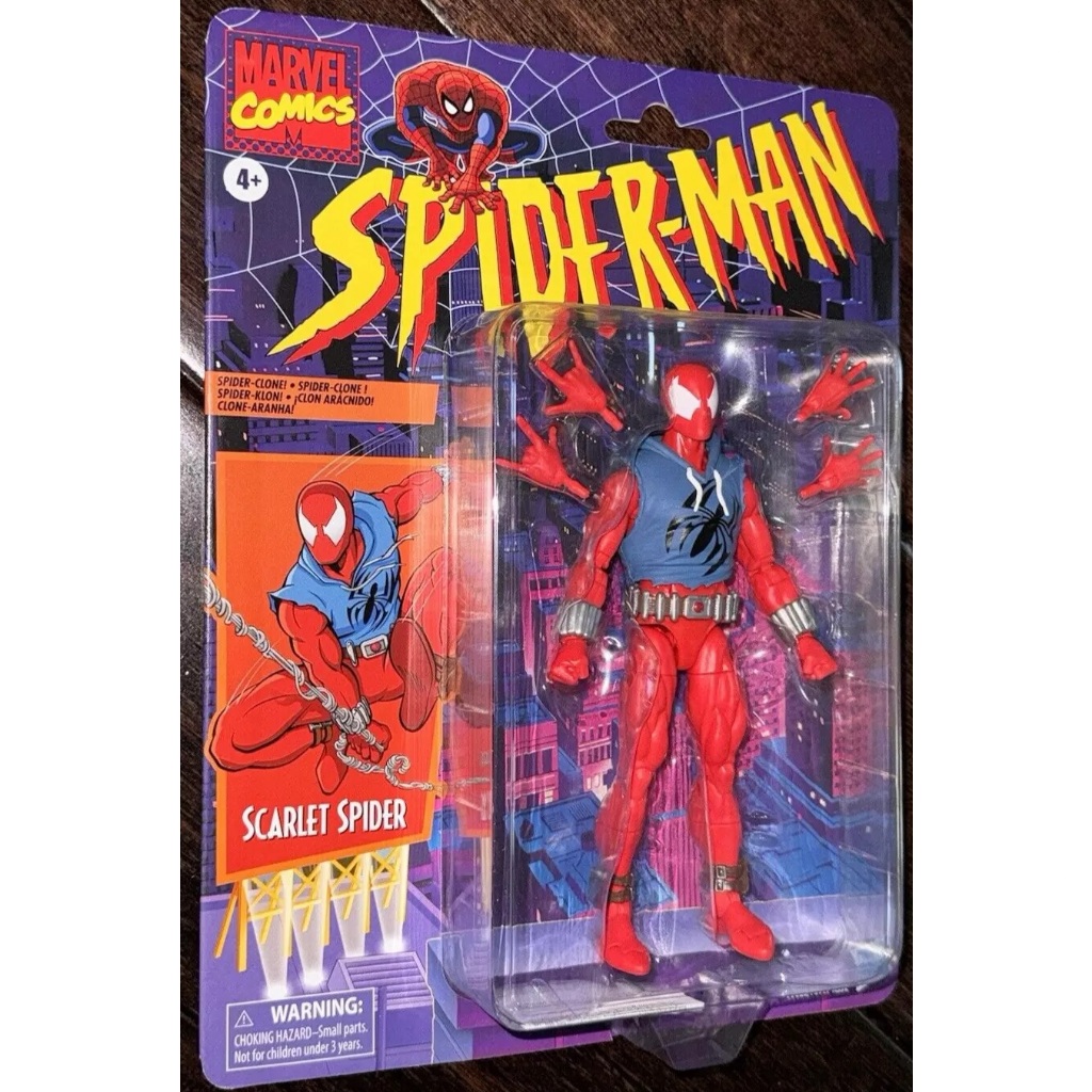 Marvel legends retro - Scarlet Spiderman Ben Reilly