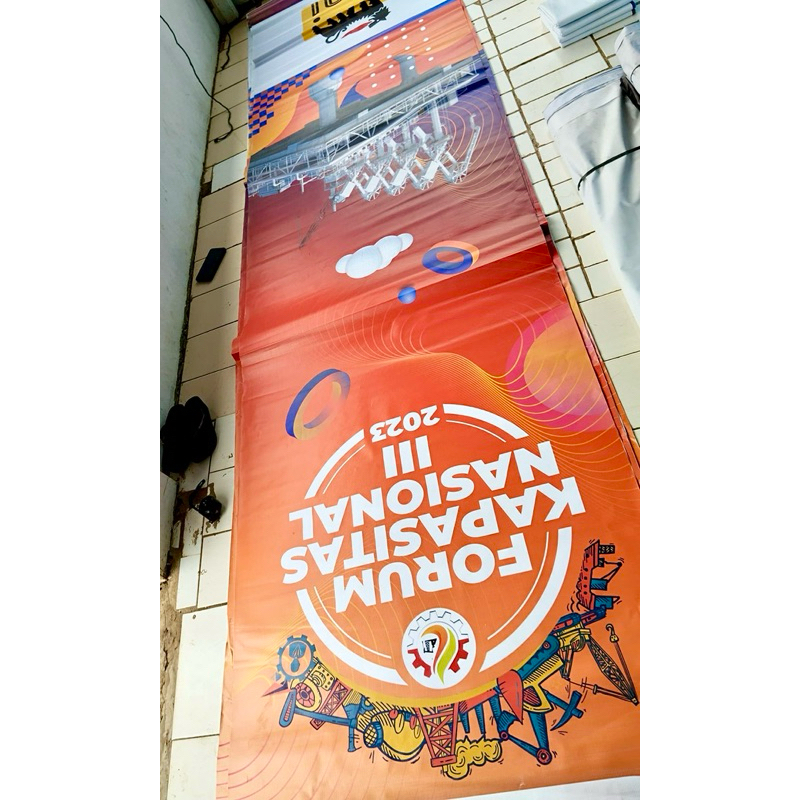 BANNER SEPANDUK BEKAS TERMURAH || UK 1 x  3 M