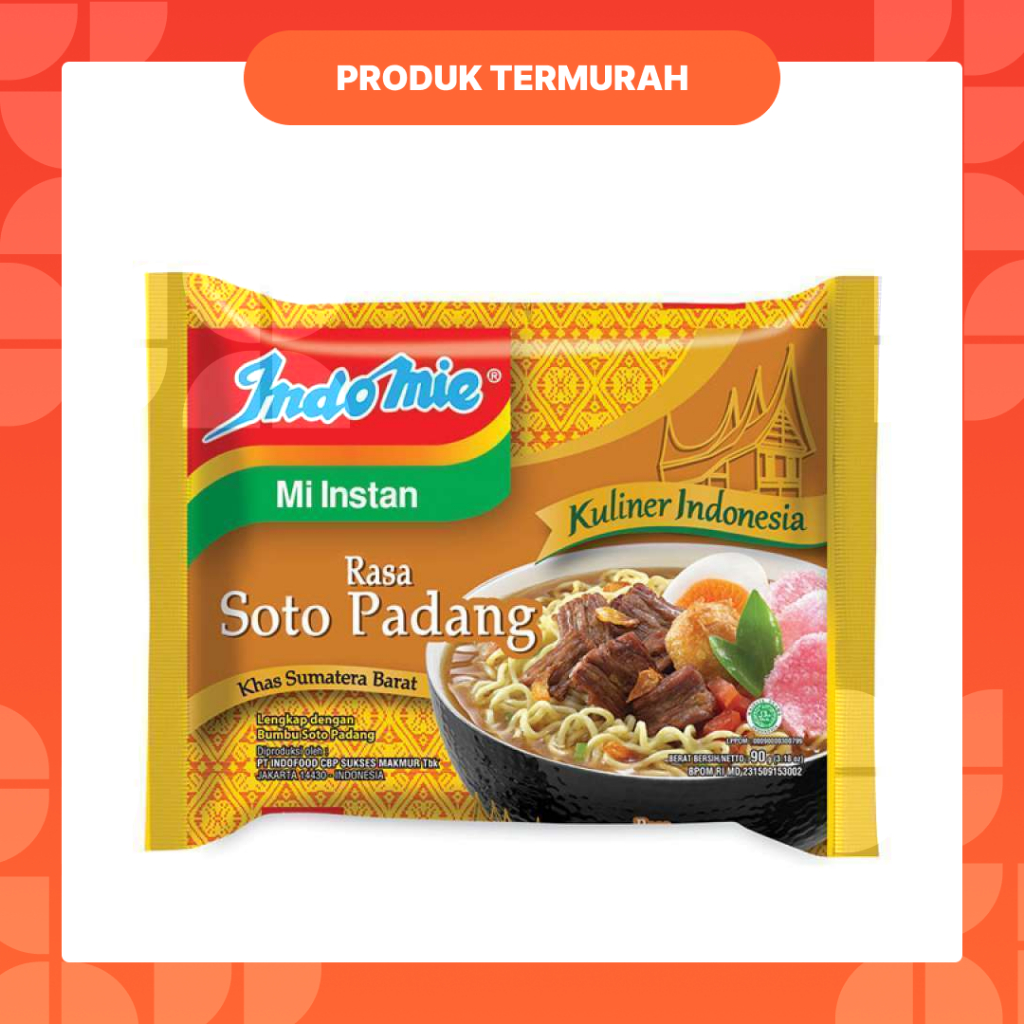 

Indomie Goreng Soto Padang - Satuan - Termurah