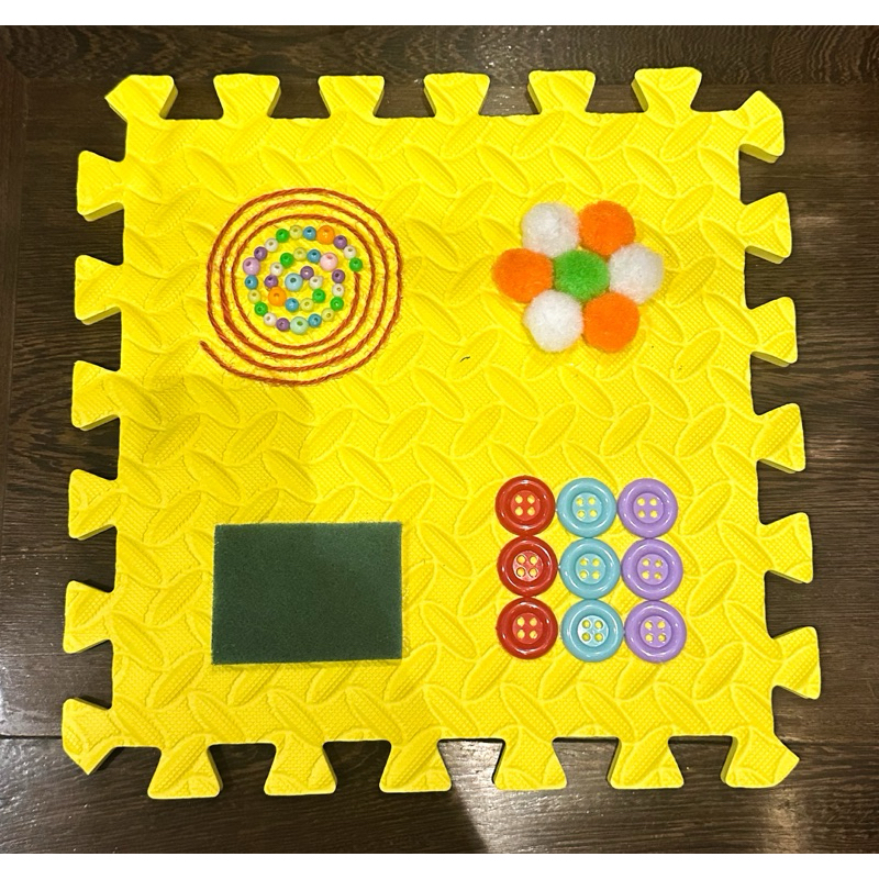 Mainan edukasi sensory play mat anak bayi 0-6 bulan