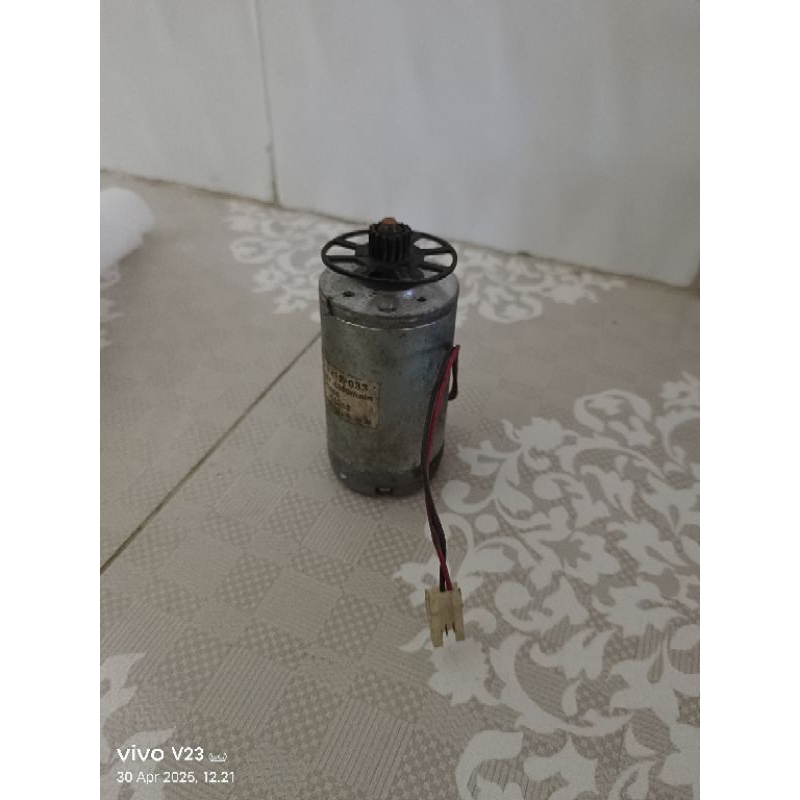 Dc Motor Gearbok 24V 6200Rpm Bekas Copotan Mesin FotoCopy