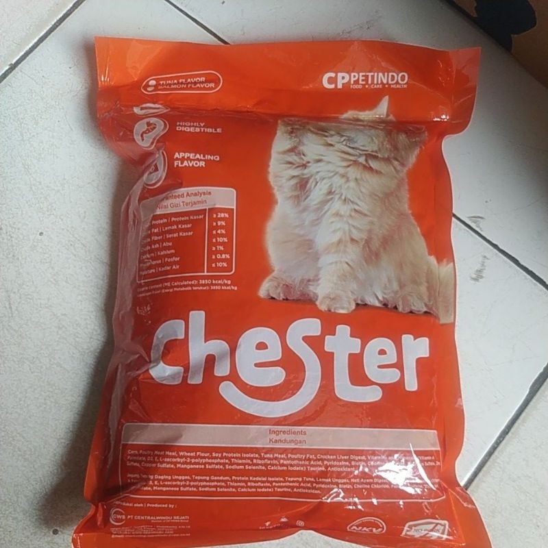 

Chester Makanan Kuning kering kemasan 150 gram repack
