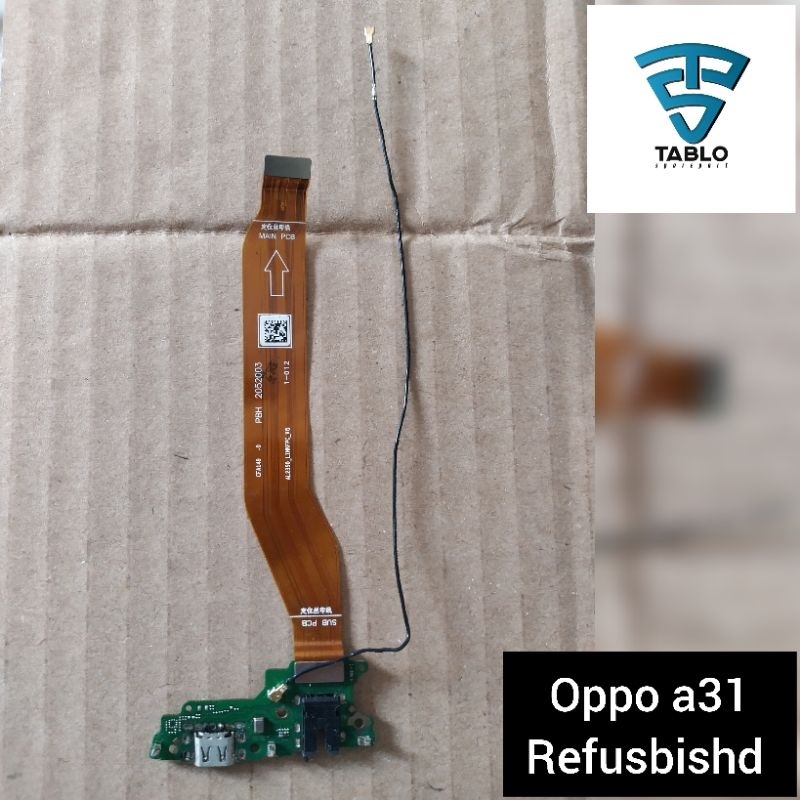antena flexible papan gas Oppo a31 refusbishd ORI copotan hp
