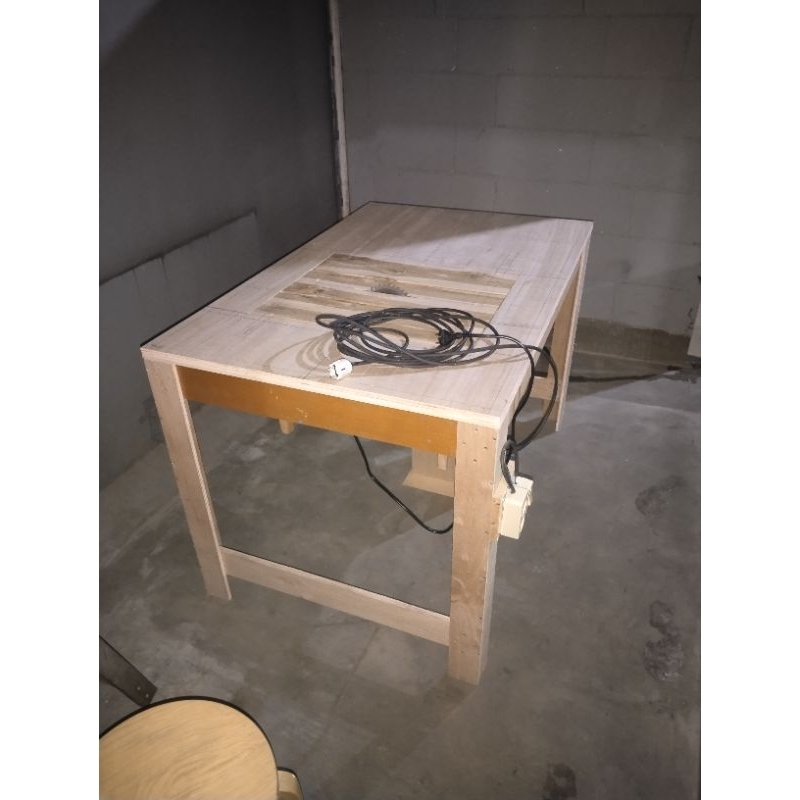 Table Saw mini Rakitan mesin Modern