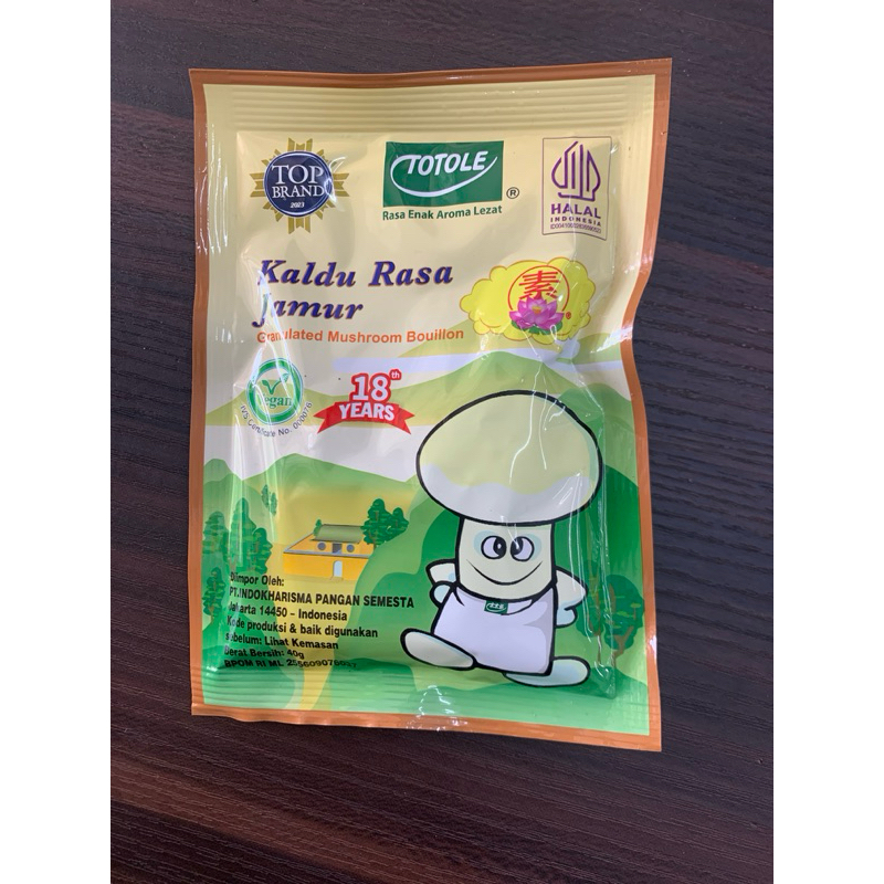 

Totole Kaldu Jamur 40gram 1 pcs