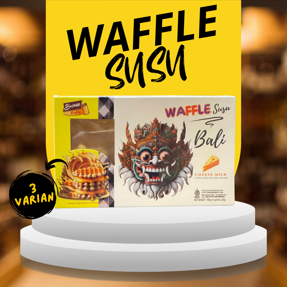

Waffle Susu Oleh Oleh Khas Bali