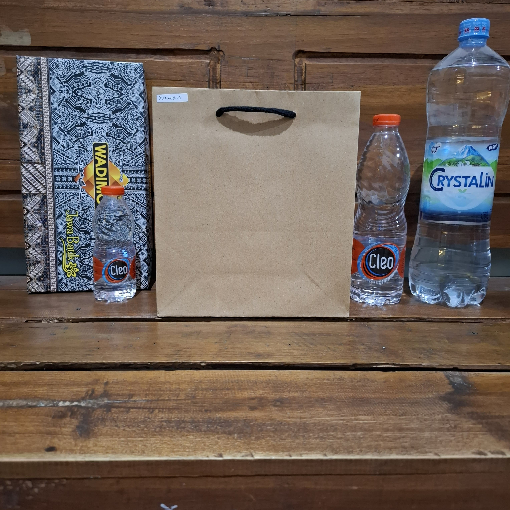 

Paperbag Polos Tebal (Ukuran 22 x 25 x 10 cm) per Lusin