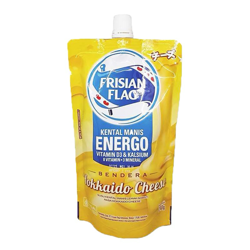 

Frisian Flag Krimer Kental Manis Hokkaido Cheese Pouch 240 g