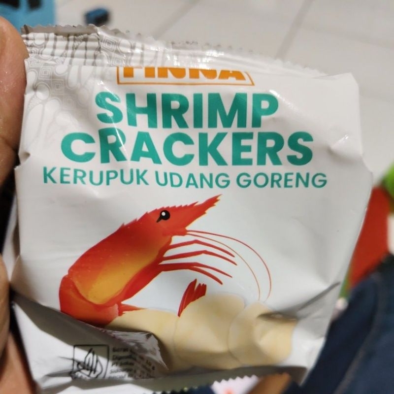

Finna Kerupuk Udang Goreng siap saji shrimp Chrakes
