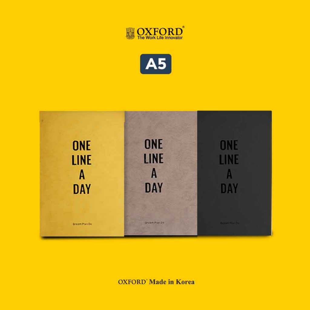 

Oxford Buku Planner Journal A5 Softcover – 96 Lembar | Monthly Journal / Notebook / Agenda Premium