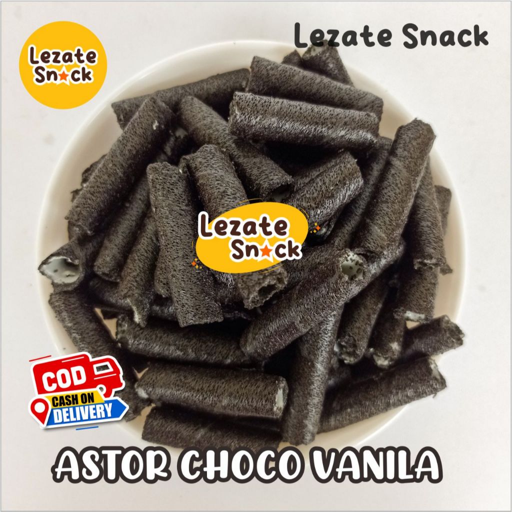 

Astor Mini Blackforest 100 gr Murah Renyah Enak / Wafer Rolls Kiloan Astor Cokelat Vanila Kiloan Barcelona / Wafer Rolls Coklat Vanila WAP Snack