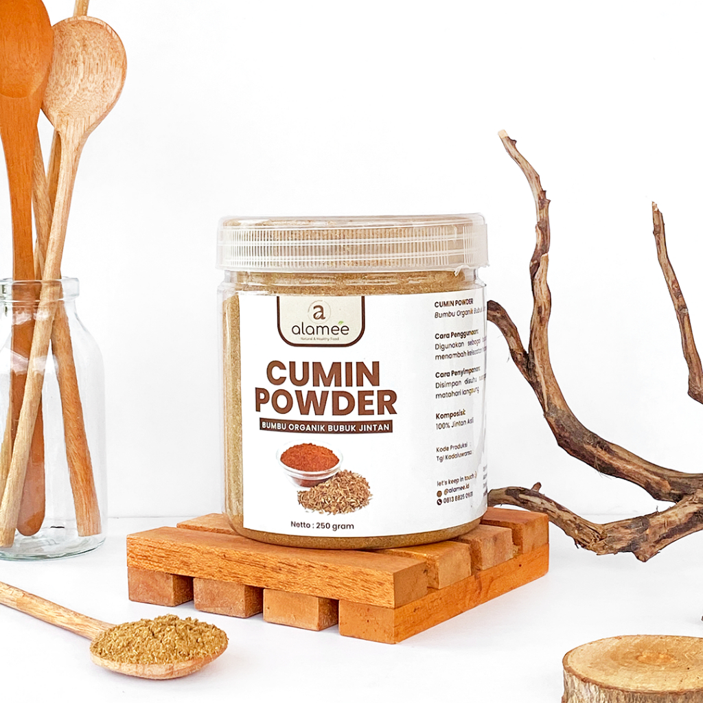 

ALAMEE Jintan Bubuk Tanpa Campuran Cumin Powder Bumbu Dapur Instan Jinten Ground Caraway 250gr