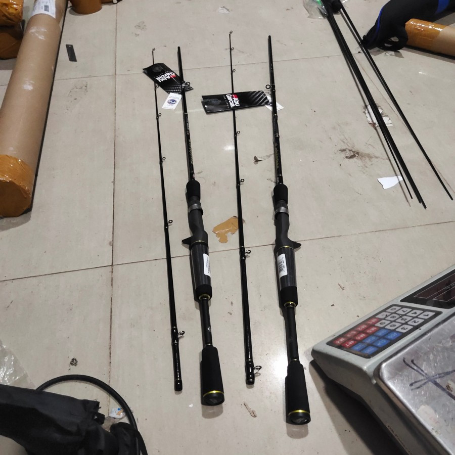 Joran Pancing Abu Garcia Seacaster II Siic 602 mh Joran Baitcasting Sea Caster