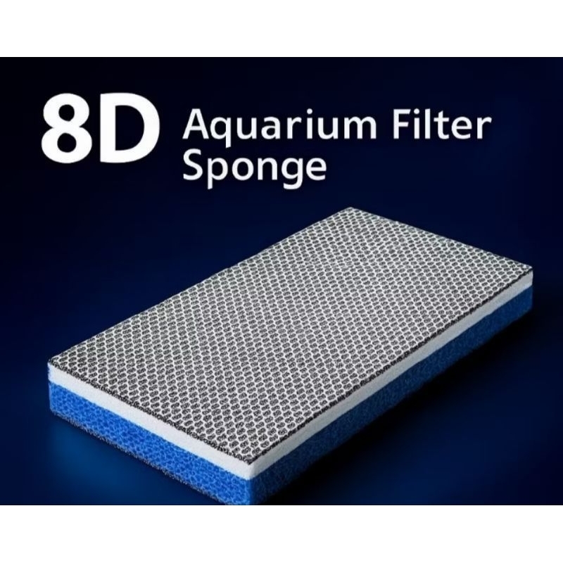 FILTER AQUARIUM 8D HONEYCOMB SARANG LEBAH
