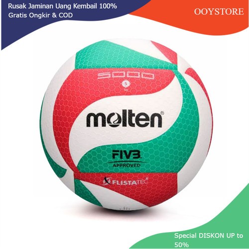 MOLTEN bola voli molten 5000 ORIGINAL bola voli molten original