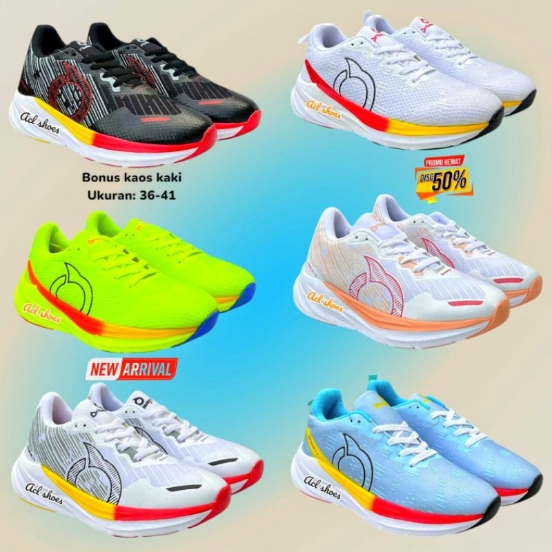 Sepatu Senam Wanita Ringan Sepatu Wanita Hyperglade Sepatu Sneakers Wanita Ringan Sepatu Olahraga