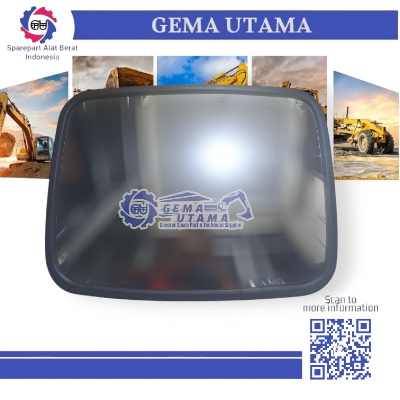 Kaca Spion untuk komatsu, Sakai dll 2A5-54-13420 / kaca spion komatsu PC130, PC200, PC300, PC400