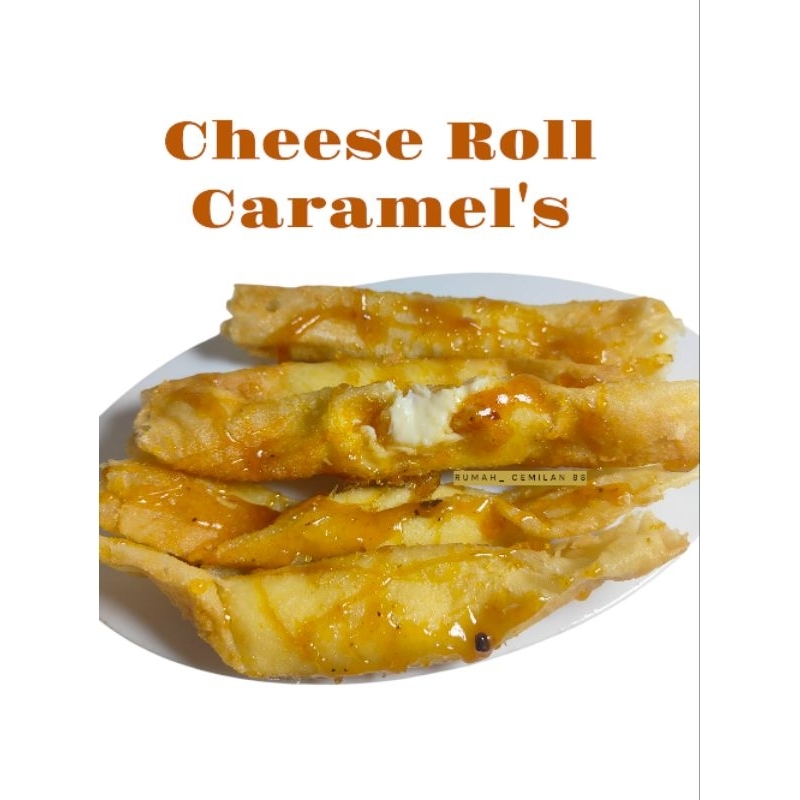 

Cheese Roll Caramel's Lumer 10PCS— Cemilan Manis Gurih, Homemade| MENU BEST SELLER