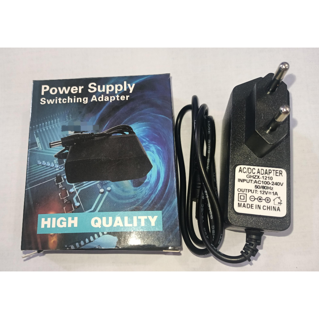 ADAPTOR 12V-1A DC 3.5-1.35MM