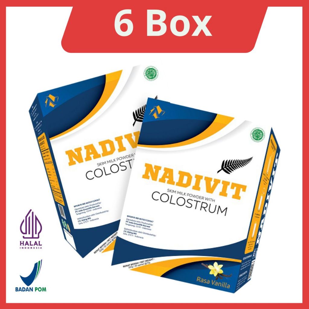 

TABALONG - Nadivit Original Susu Kolostrum Untuk Syaraf Kejepit HNP 6 Box