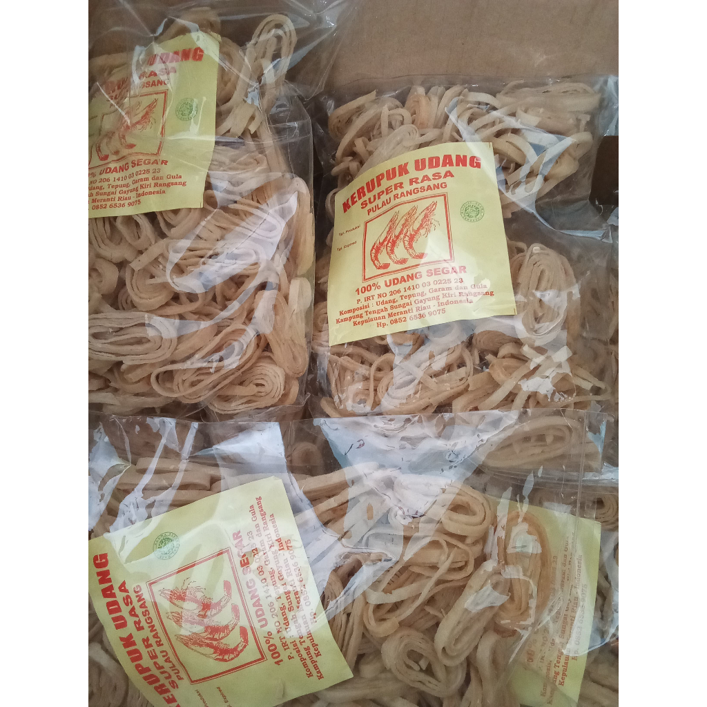 

Kerupuk Udang Super Rasa (stik) 500gram
