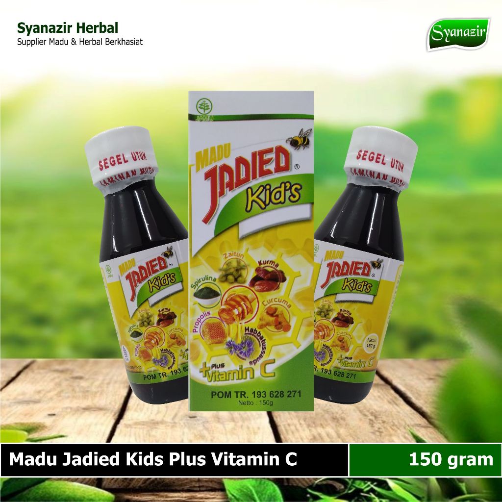 

Madu Jadied Kids 150 gr - Madu Anak Sehat