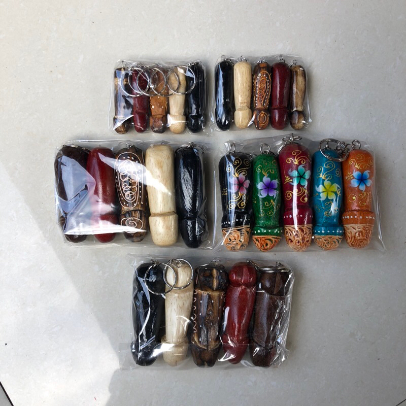 Gantungan kunci unik khas bali# souvenir keychain bali unik