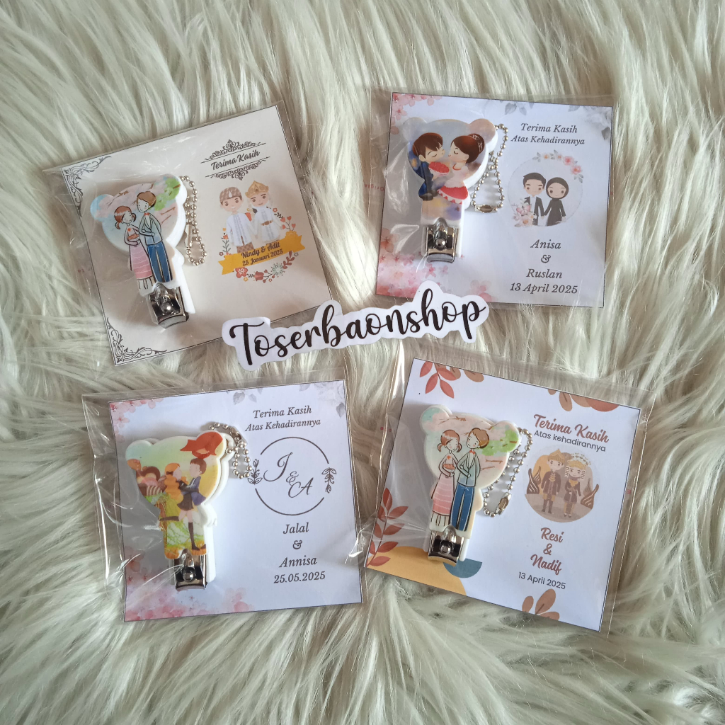 Souvenir hits terbaru bisa custom potong gunting kuku